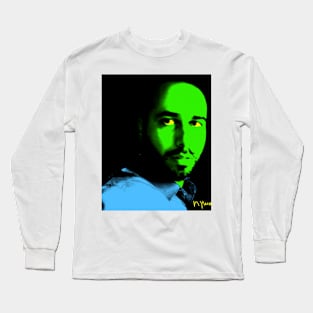 SEXY FUNNY ALIEN BOY - Pop art colors - Alien Long Sleeve T-Shirt